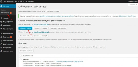 Административная панель управления WordPress: как зайти и надежно защитить свои пароли