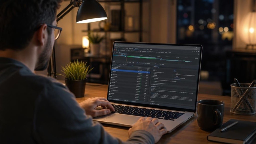 Проверка фавикона через DevTools браузера в режиме разработчика