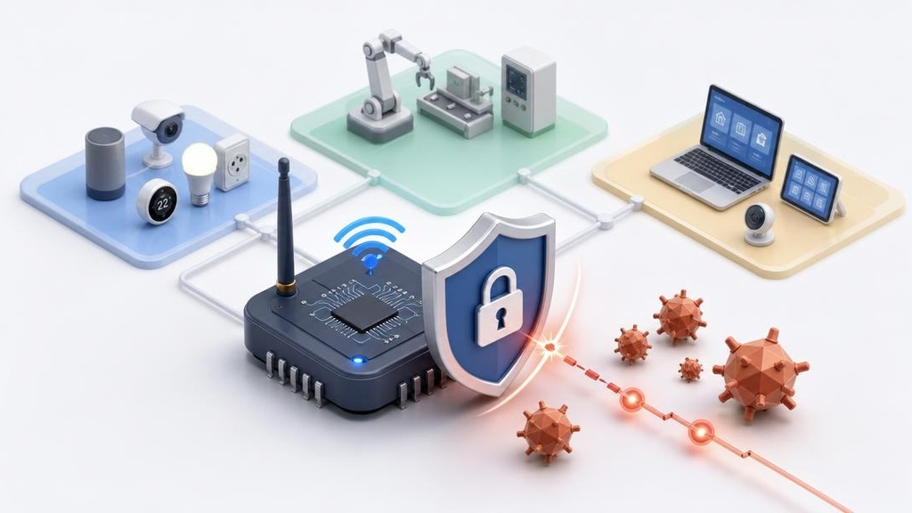 Кибербезопасность IoT-устройств - защита сети умных приборов