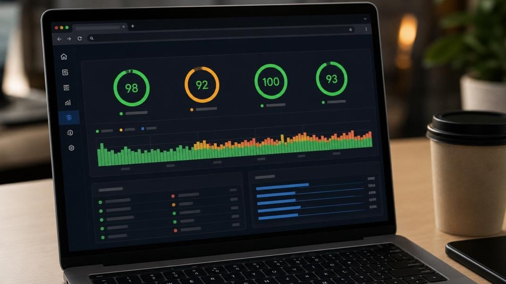 Аудит скорости WordPress сайта в браузере - отчёт Core Web Vitals