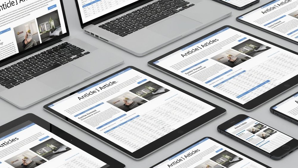 оптимизированная страница с хорошей структурой и навигацией