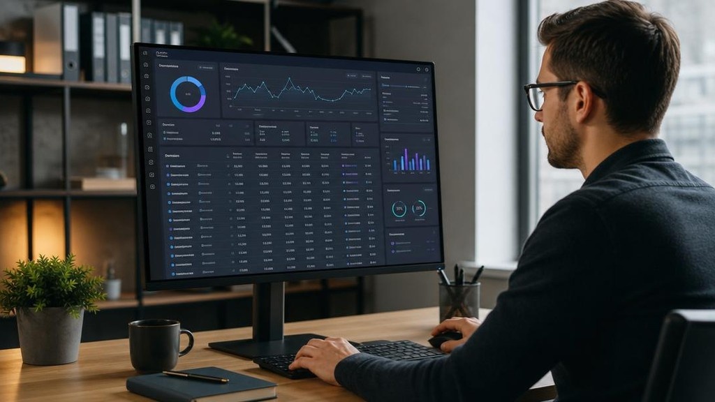 SEO-платформа показывает список поддоменов с трафиком