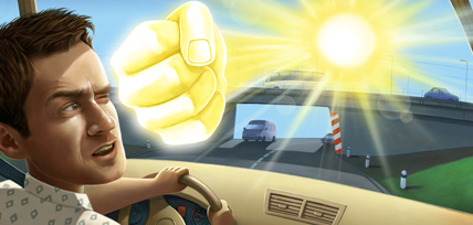 Автомобильная навигация как в Need for Speed от компании WayRay
